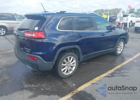 2014 Jeep Cherokee Limited z USA, uszkodzony, nr VIN 1C4PJLDS0EW202737